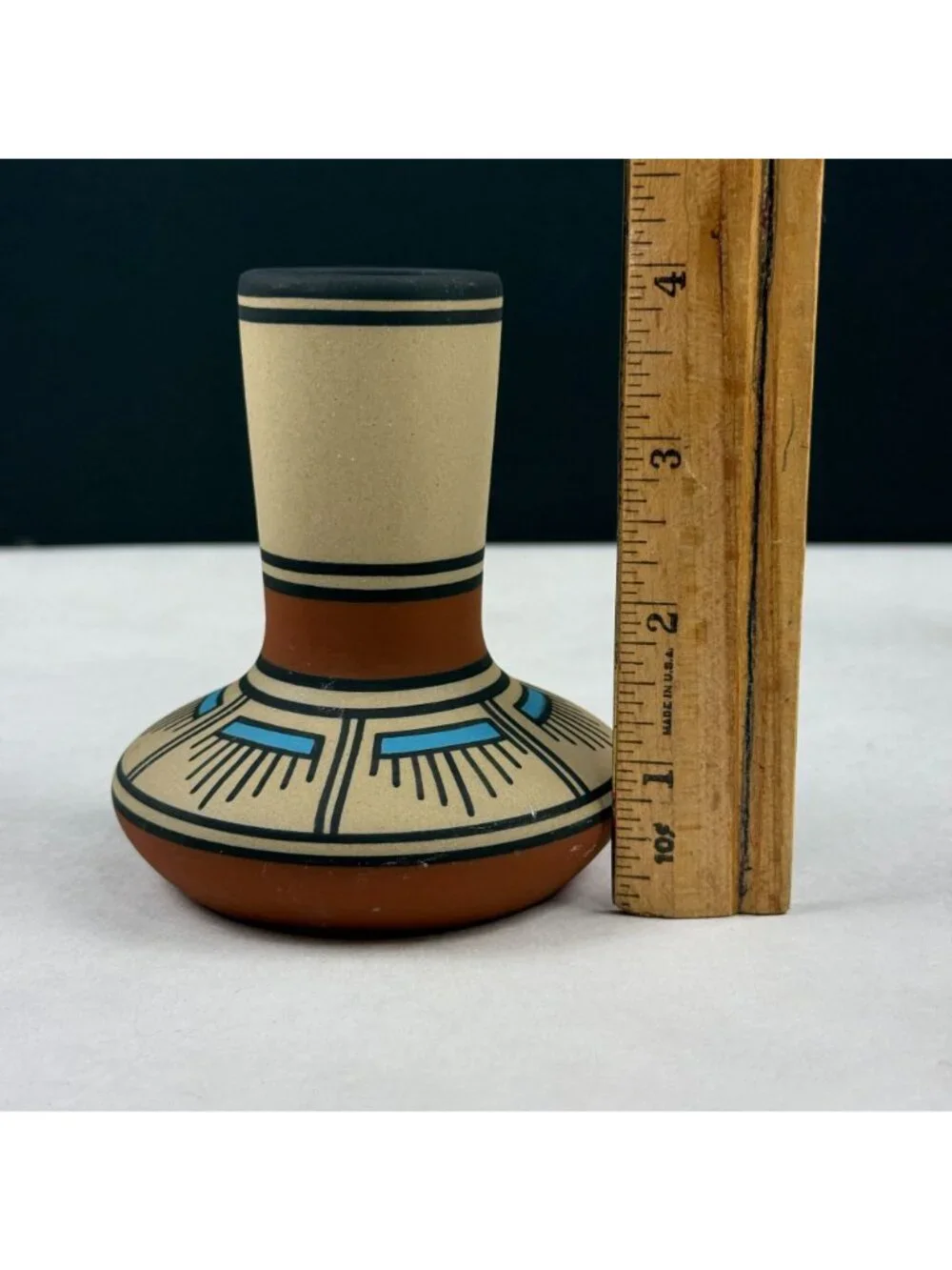 Vintage Aadam Pottery  Vase Cottonwood Arizona